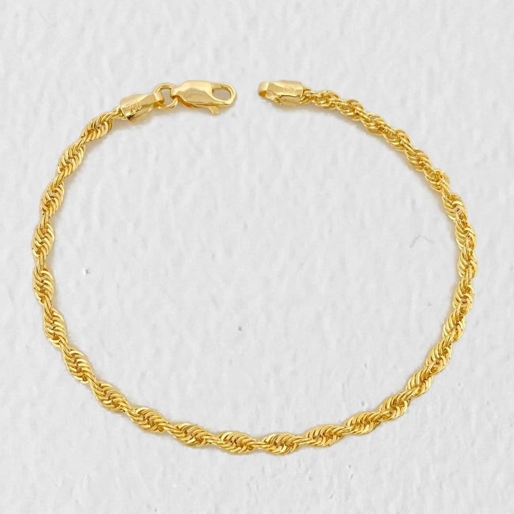 Pulso Lazo 2.45g / 19cm / 2.42mm Oro Amarillo 18K