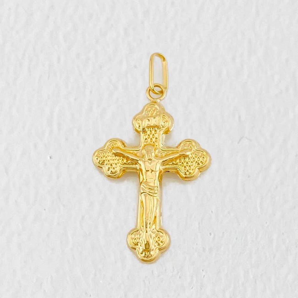 Dije Cruz Cristo 0.95g / 2.8cm Oro Amarillo 18K