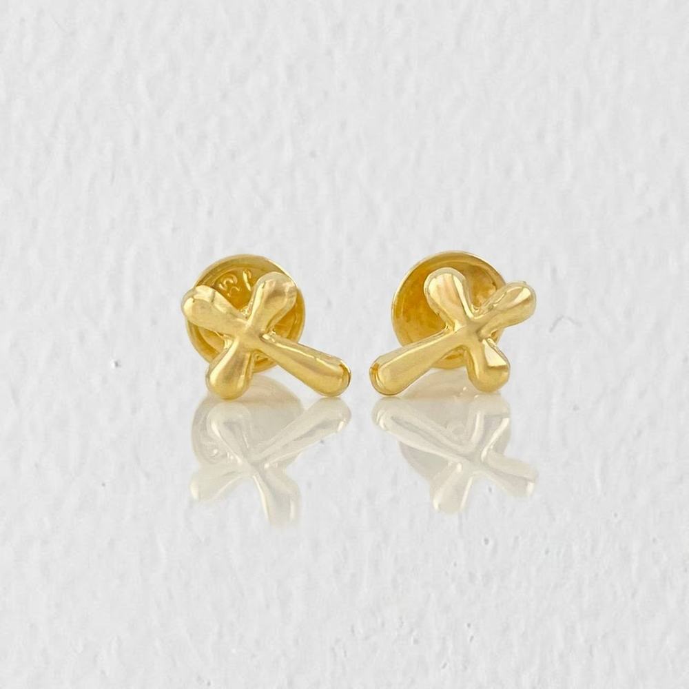Topos Cruz 0.55g / 5.66mm Oro Amarillo 18K