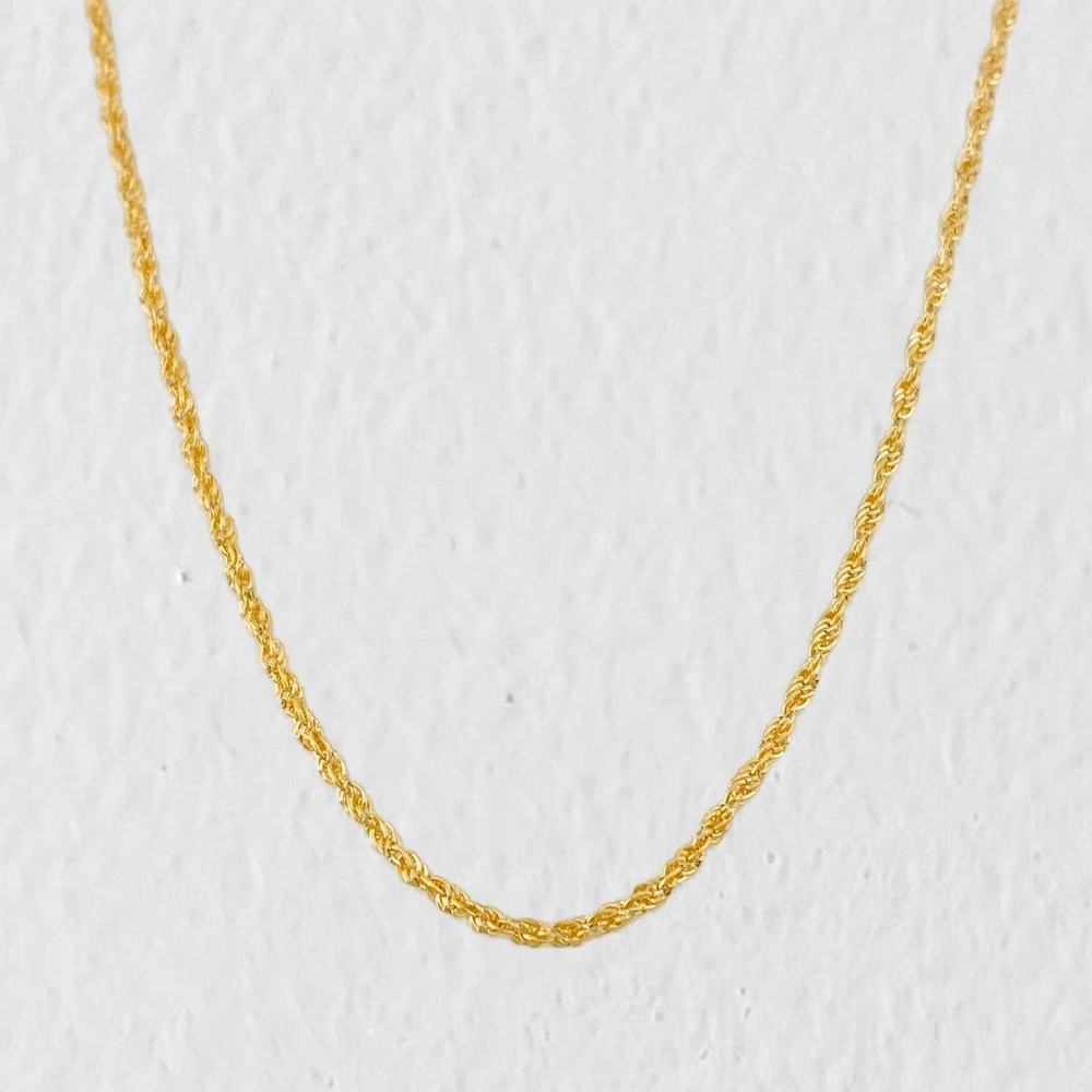 Cadena Lazo 0.95g / 50cm / 1.1mm Oro Amarillo 18K