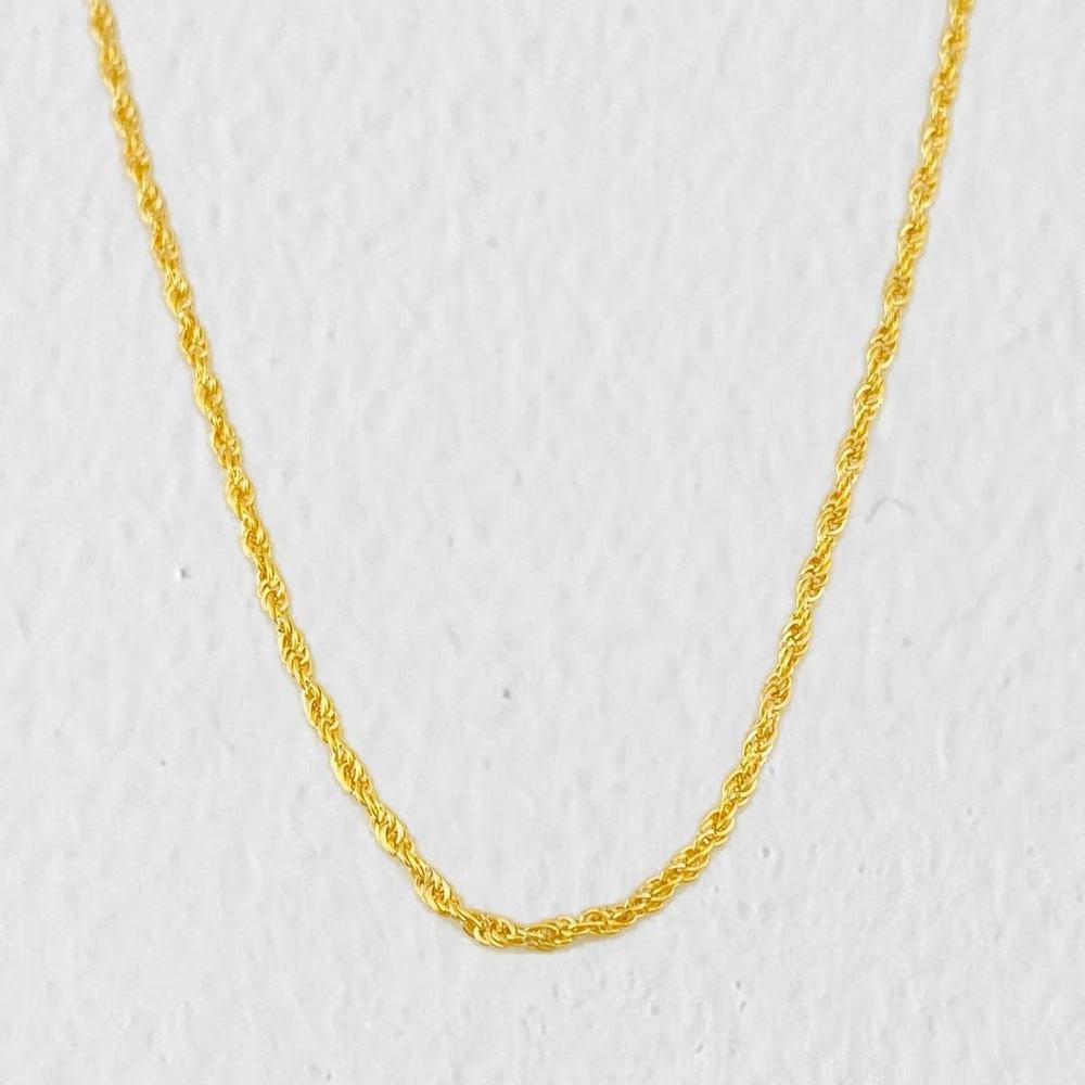 Cadena Lazo 0.85g / 45cm / 1.2mm Oro Amarillo 18K