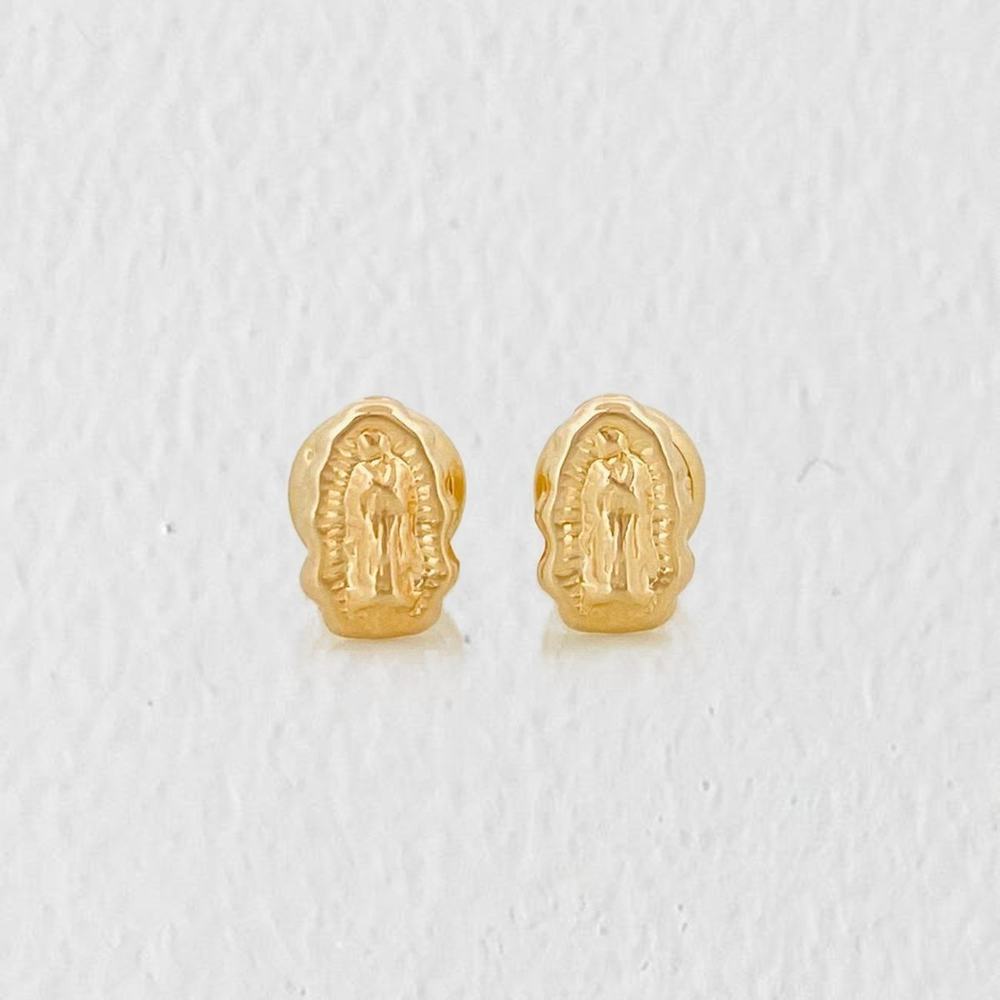 Topos Virgen Guadalupe 0.65g / 4.32mm Oro Amarillo 18K