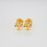Topos Árbol en oro amarillo 18K