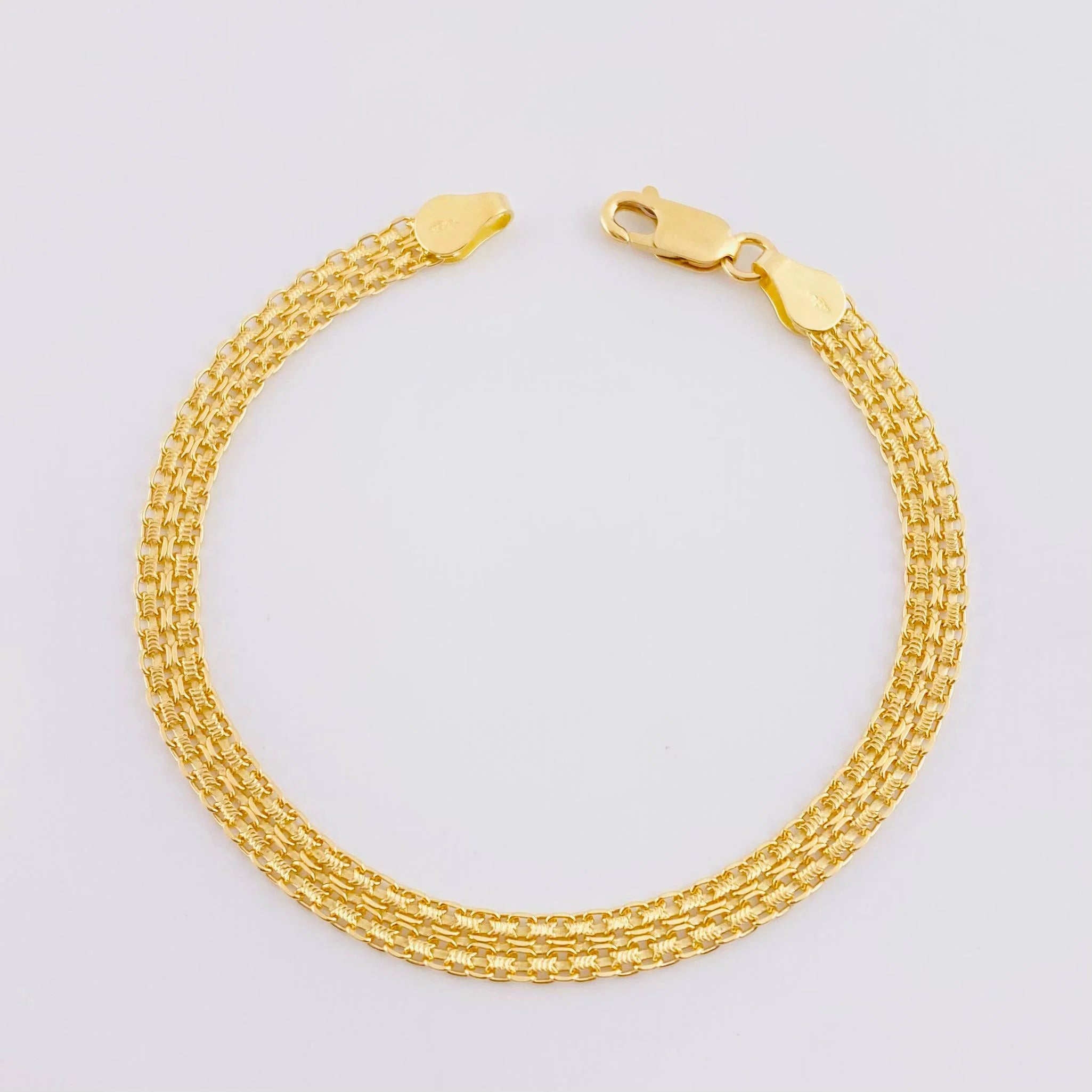 Pulso Chino en oro amarillo 18K