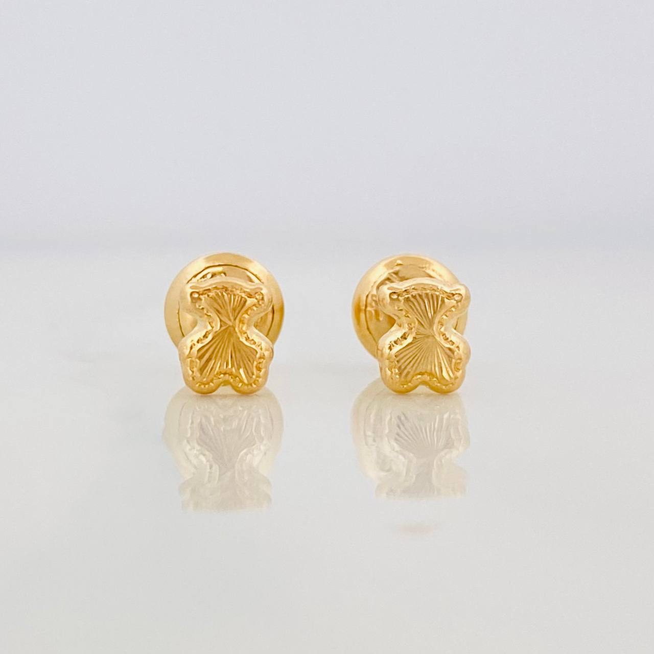 Topos Oso en oro amarillo 18K