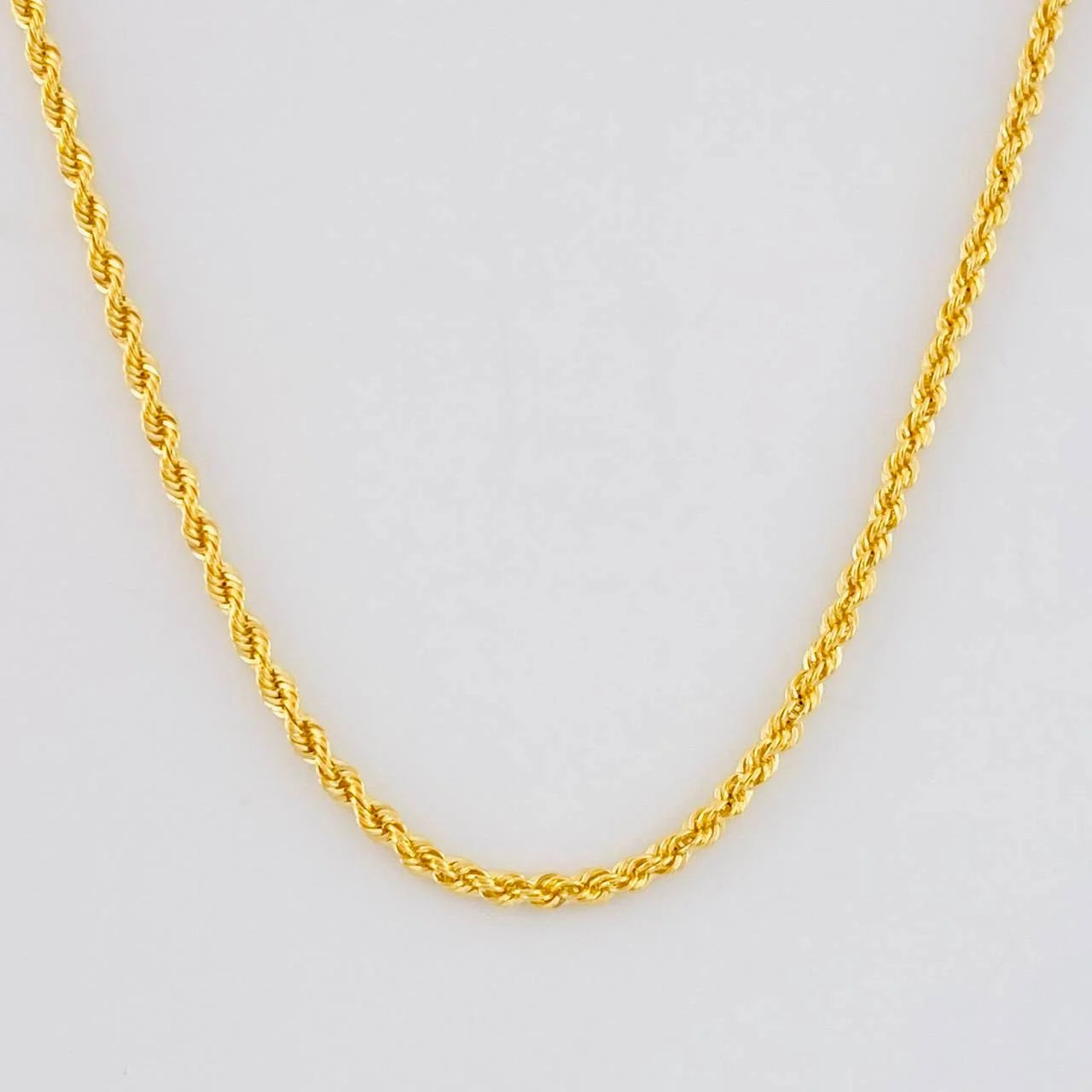 Cadena Lazo de oro amarillo 18K de 50 cm