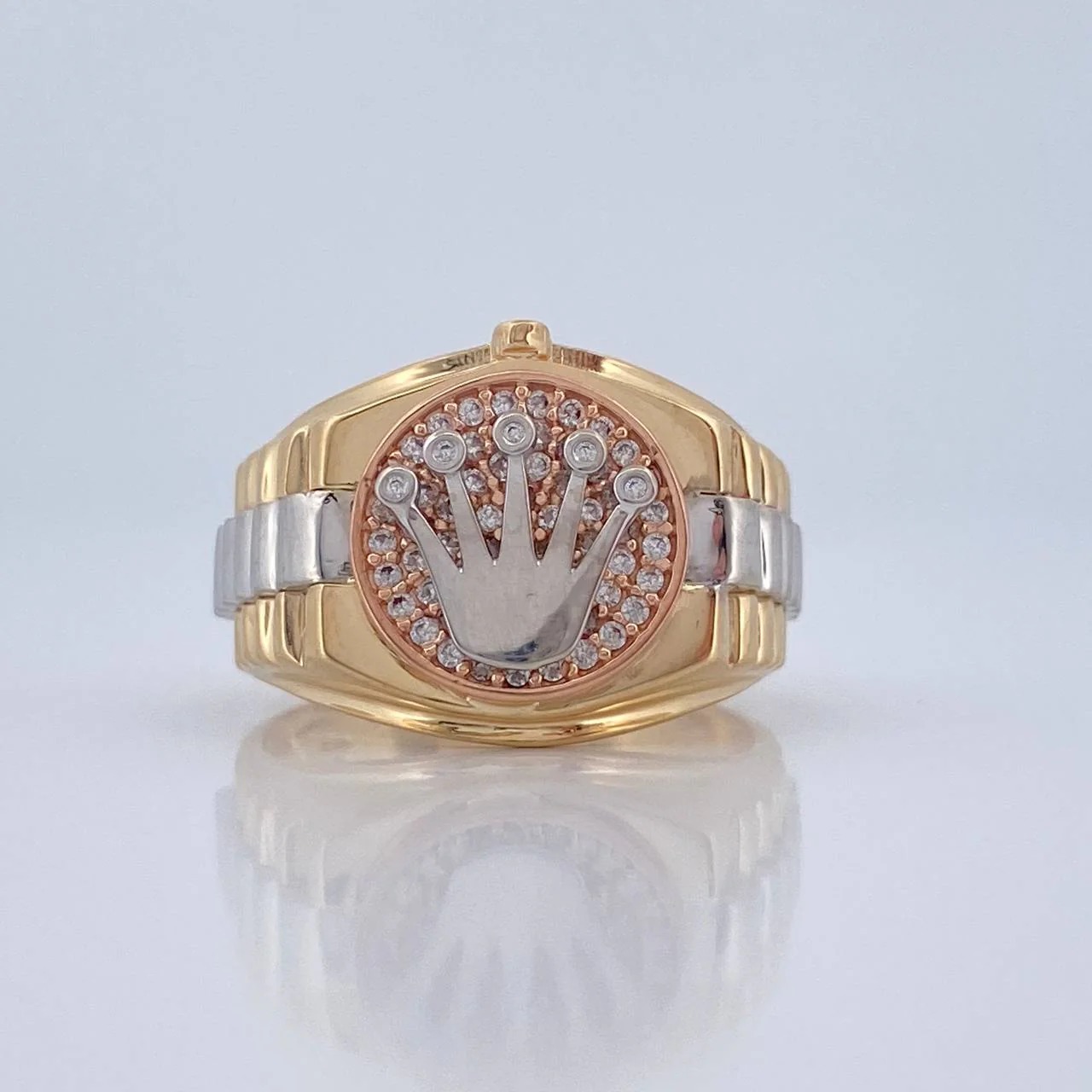 Anillo Correa Rolex en oro 18K