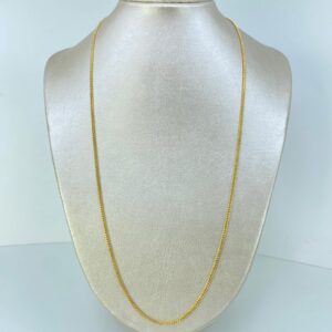 Cadena Cubana en oro 18K