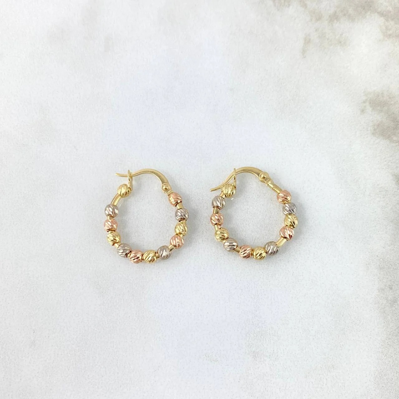 Candongas Aro en oro 18K